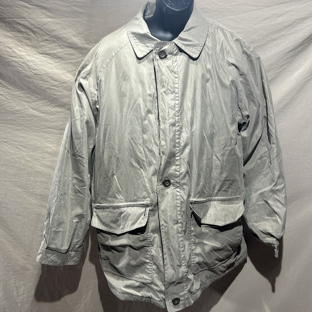 Vintage St. John's Bay Mens XLT Tall Fleece Lined Barn Coat Jacket